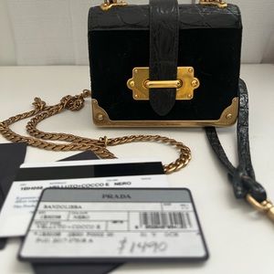 Prada Micro Cahier Bag